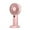 Pink, variant on Handheld Portable Fan [15H Max Coolin-g Time] Hand Fan, 3600mAh USB Rechargeable Fan, Battery Operated Small Fan With 4 Speeds