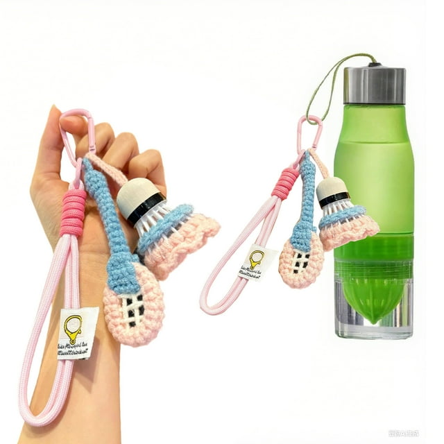 Fitness Accessories Badminton Badminton Keychain Removable Keyring Perfect For Outdoor Decoration And Fitness Enthusiasts Motivational For Everyone Badminton Keychain Set