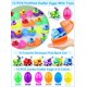 thumbnail image 2 of Huevos de Pascua precargados con coches retráctiles con forma de dinosaurio, paquete de 12, 2 of 6