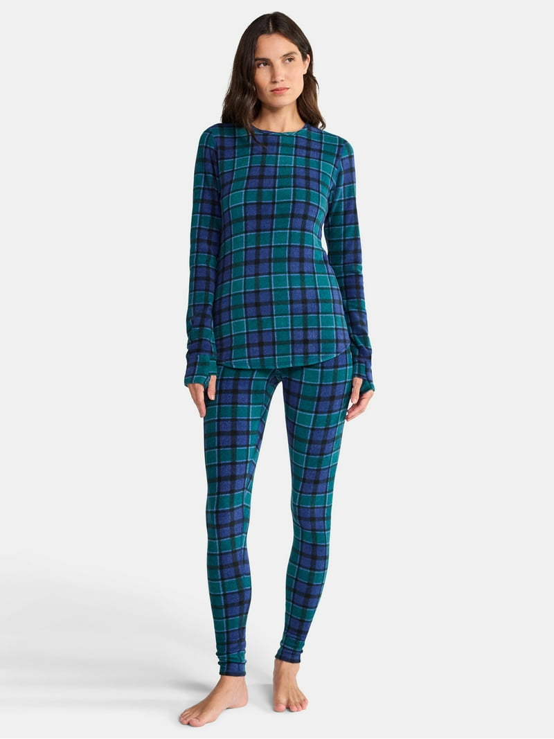 Cuddl Duds ClimateRight Womens Stretch Fleece Warm Guadeloupe