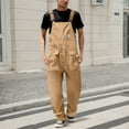 thumbnail image 2 of Men's Cargo Pants Durable Workwear Overalls with Multiple Pockets for Casual Outdoor and Daily Wear, 2 of 2