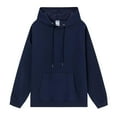 thumbnail image 4 of kamemir Vintage Hoodies for Men Men's Crew Neck Sweater Slim Fit Lightweight Sweatshirts Knitted Pullover for Casual Or Dressy Wear(Blue,3XL), 4 of 4