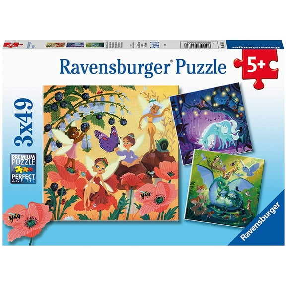 Ravensburger 3x49 Piece Puzzle Magic Characters 051816