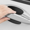 thumbnail image 6 of Meiiso Red Carbon Fiber Car Door Handle Anti Scratch Protector Sticker, 6 of 9