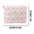 thumbnail image 3 of YQHZZPH Small Fresh And Lovely Cotton Cosmetic Bag Small Portable Wash Collection Bag, 3 of 9