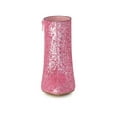 thumbnail image 6 of BLISSFUL STEP Women's Glitter Point Toe Stiletto Heels Ankle Boots Pink 7, 6 of 8