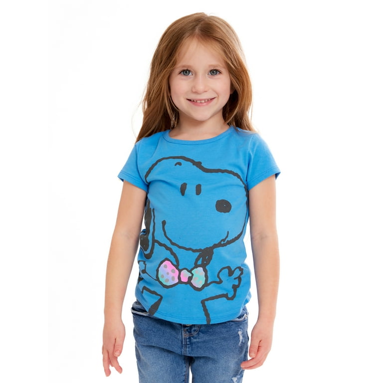 Disney Stitch Toddler Girls Short Sleeve Fashion Tee, 4-Pack, Sizes 2T-5T
