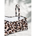thumbnail image 5 of HAJWOH Girls Bikini Set Swimsuit 2 Piece Quick Dry Cute Girls Bathing Suits Beach Pool Summer Leopard Print Sporty Swimwear, 5 of 6