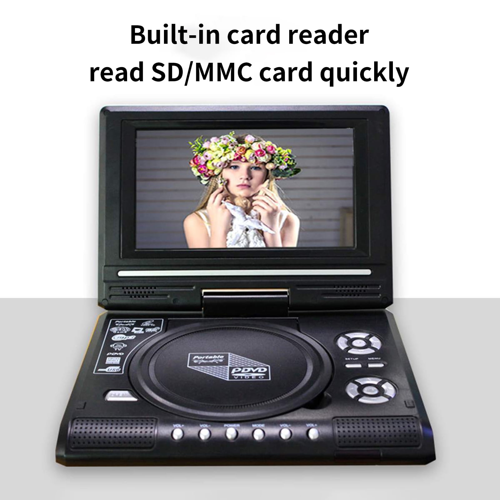 その他 9IN SWVL DVD PLYR BLK i8my1cf 9IN SWVL DVD PLYR BLK i8my1cf