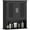 Black, variant on kleankin Bathroom Cabinet, Wall Mounted Medicine Cabinet with 2 Door