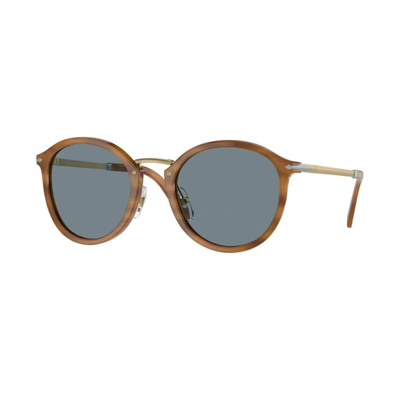 Sunglasses Persol PO 3309 S 960/56 Striped Brown Light Blue