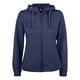 thumbnail image 1 of Clique - Sudadera con Cremallera Basic Activo para Mujer (Marino Oscuro), 1 of 4