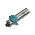 thumbnail image 3 of Roundover Router Bit 1/2 Shank 3/16" Radius Carbide Tipped with Bearing Cyan, 3 of 5