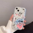 thumbnail image 3 of Funda bonita de Stitch Hello Kitty para Samsung Galaxy A34 5G A55 A35 S22 Ultra S24 S23 A54 A53 A52 A14 A13, funda Couqe suave, 3 of 5