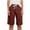 Red, variant on Mgmyaa Women's Bermuda Shorts with Deep Pockets Long Shorts for Women Casual Walking Athletic