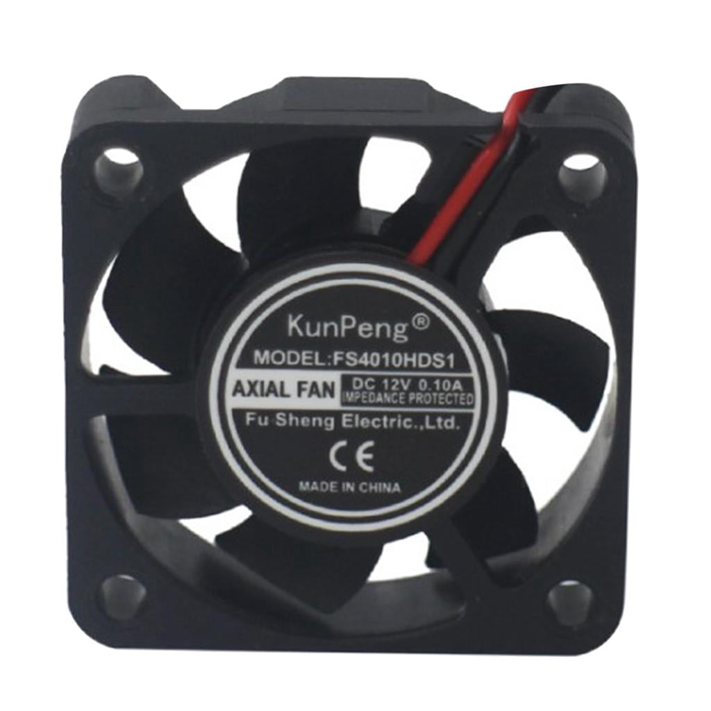PMNC) 40mm x 40mm x 10mm 4010 9 Blade Brushless DC 12V Cooling Fan
