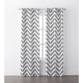 thumbnail image 1 of Mainstays Chevron Geo Window Curtains, 1 of 2