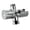 Chrome, variant on Moen Brushed Nickel Pivoting Shower Arm Diverter with Hand Shower Cradle