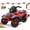 Red, variant on RCB 12V Kids Ride on ATV w/ One-Touch Start, 3-Wheel Stability, LED Lights, Built-in Music Player - Yellow