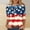 Red, variant on Cavosen USA Flag Shirts for Women Petite Independence Day 3/4 Sleeve Crewneck T Shirts American Flag Graphic Tops Lady XL 4th of July Casual T Shirts Red White and Blue Tunic Tees Patriotic Blouses