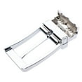 thumbnail image 3 of Esquirla Men Reversible Single Prong Rectangle Belt Buckles Alloy Pin Buckle Replacements 35mm, 3 of 7