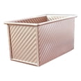 thumbnail image 2 of Caja para hornear pan corrugado con tapa | Molde para pan antiadherente | Patrón de onda para un calentamiento uniforme y corteza dorada | Retiene la humedad y la frescura | Material duradero, 2 of 4