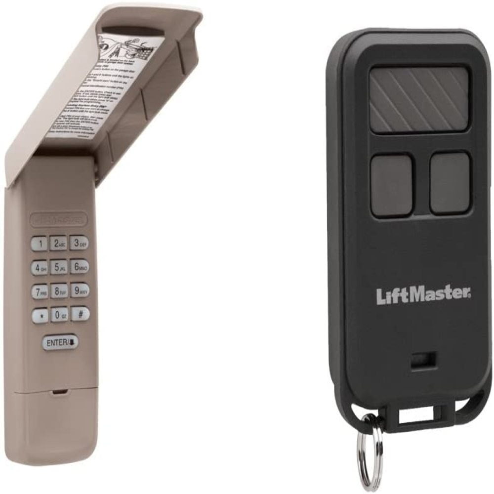 How To Program Liftmaster 890max Mini Keychain Garage Door Opener