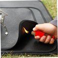 thumbnail image 3 of ROMANSENTIAL 2 Pcs Couverture Isolante en Tissu Ignifuge pour Extérieur Tapis Portable Résistant à la Chaleur pour Camping, 3 of 7