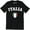 Black, variant on Italia Italian Flag Emblem - National Pride Country Symbol Men's T-Shirt