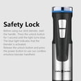 thumbnail image 2 of Liebe&Lecker Immersion Blender Handheld Cordless, 3 in 1 Cordless Hand Blender, 8 Speed Emulsion with Whisk Milk Frother for Soup Smoothie, 2 of 5