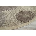 thumbnail image 5 of Nourison Graphic Illusions Modern Geometric Grey 7'9" x ROUND Area Rug, (8' Round), 5 of 9