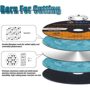 100PC 3 inch Cut off Wheels 3/8 Arbor Metal Cutting Disc Blade Die Grinder Tool
