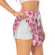 thumbnail image 1 of Balery Haear Strawberry Pantalones cortos deportivos para mujer con forro y dos bolsillos, elásticos, para entrenamiento, gimnasio, yoga-X-Large, 1 of 7