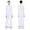 White, variant on Women Praise Dance Jumpsuit Worship Shiny Sequin Wide Leg Romper Liturgical Dancewear Burgundy XXL