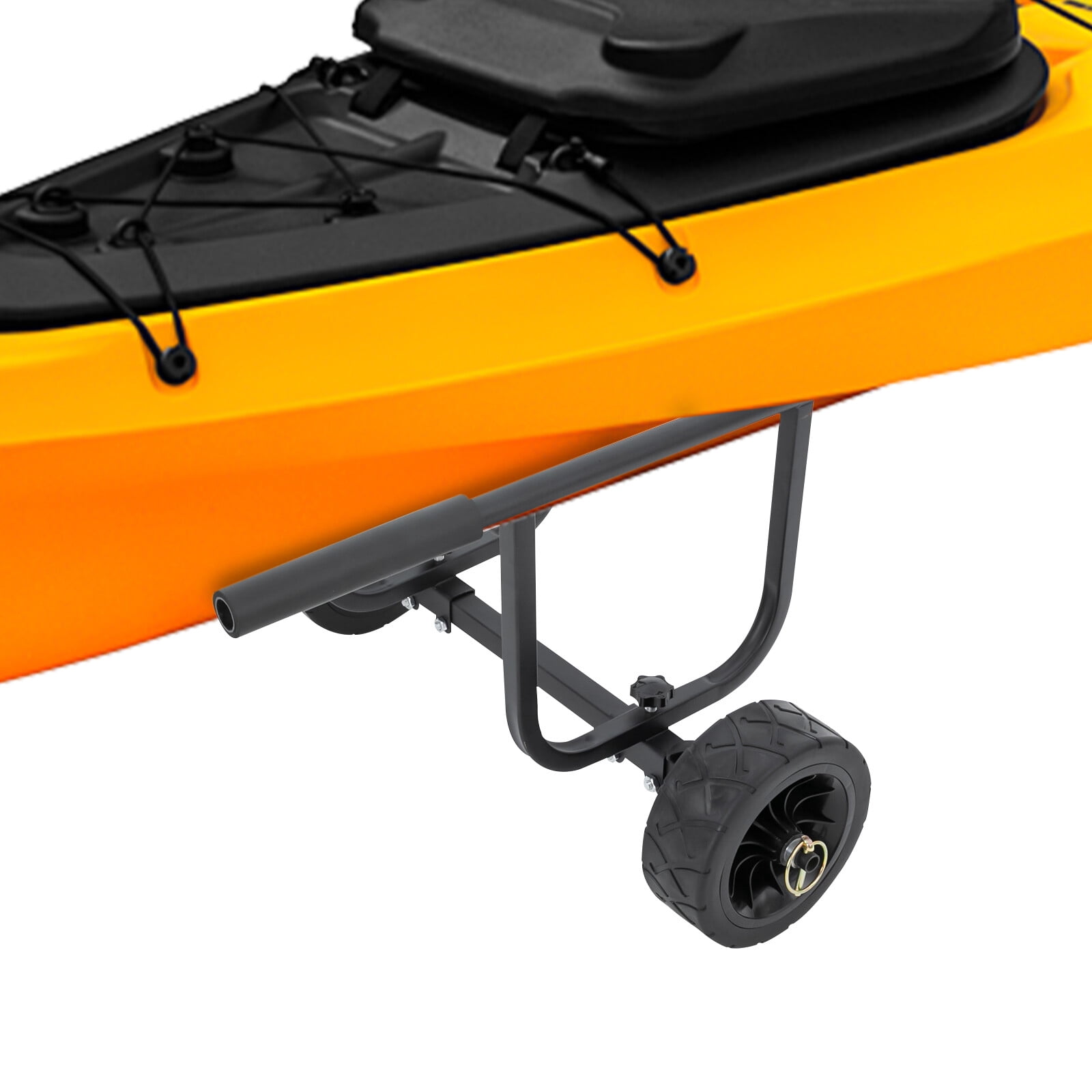 Inflatable Boat Trailer Wheel, Heavy Kayak Trailer Wheel Set for Canoe, Boat Dolly Cart Transport Carrier, Trolley for Small Boat