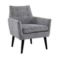 thumbnail image 2 of Linon Ava Tweed Chair, Button Tufted Back, 18.25 inch Seat Height, Multiple Colors, 2 of 7