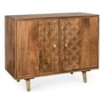 thumbnail image 1 of Gild Design House Hadley 37 "Large Armoire d'Accent Bois Manguier Solide, 1 of 6