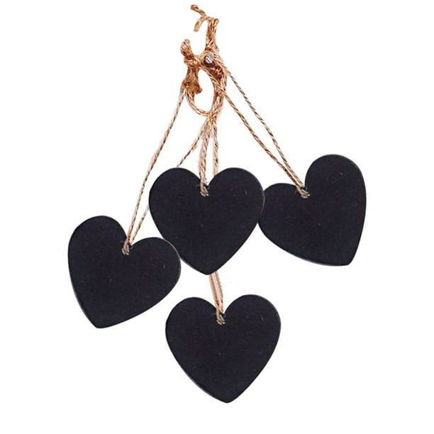 Ganfancp Hemprope Colgante Pizarra Doble Pequeña Festival Diy Decoración Del Hogar Etiqueta Rebajas Flash Deals 10X Charms