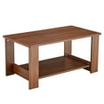 thumbnail image 4 of Modern Coffee Table With SolidLegs 2Rectangle Center Table For Living RoomFarmhouse Coffee Table, 4 of 8
