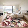 thumbnail image 3 of ODIKA 4'x6' Machine Washable Non-Slip Area Rug, Watercolor Blush Pink High Traffic Rug, Pink, 1162067, 3 of 7