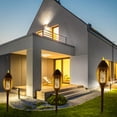 thumbnail image 3 of 12LED Solar Flame Parpadeo Luz Jardín Paisaje Césped Camino Decoración (1pc), 3 of 9