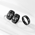 thumbnail image 2 of One Day At A Time Sobriety Gifts for Recovery Stainless Steel Sober Anniversary Finger Ring,Inspirational Alcoholics Anonymous Addiction Soberness Recovering Polished Plain Band for Men Women,#7, 2 of 7