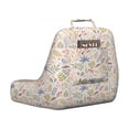 thumbnail image 2 of Botanical Reading Pillow Cover, Berry Pastel Spring Growth Herbs Leaves Botanical Floral Foliage, Unstuffed Printed Bed Rest Case from Soft Fabric, XL Size, Eggshell and Multicolor, by Ambesonne, 2 of 4