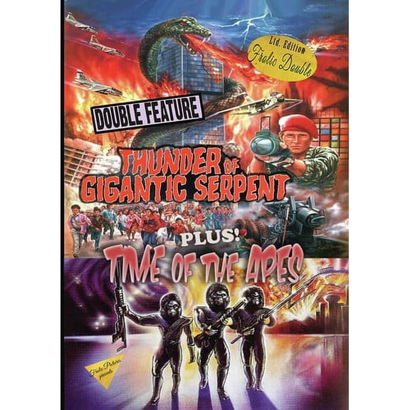 Thunder Of Gigantic Serpent/Time Of The Apes (DVD)