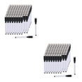 thumbnail image 2 of QualitChoice 100x Easy To Dry Wipe White Board Pens For Black Whiteboard Markers Quick Drying Style A 2Set, 2 of 6
