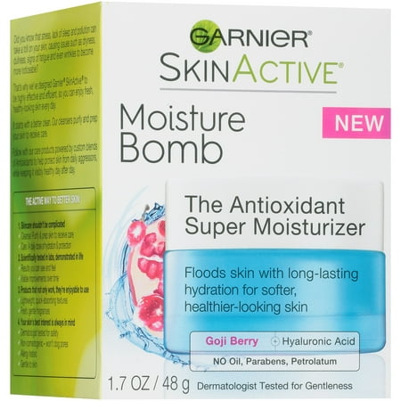Garnier SkinActive Moisture Bomb The Antioxidant Super Moisturizer 1.7 oz. (Best Face Mist Spray Moisturizer)