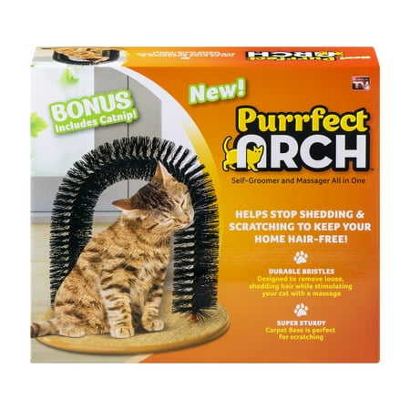 As Seen On TV Purrfect Arch Self-Groomer And Massager All In One, 1.0 CT for Cats!