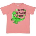 thumbnail image 3 of Inktastic My 1st St. Patrick's Day- green dinosaur Boys or Girls Toddler T-Shirt, 3 of 5