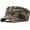 Brown Camo, variant on Military Cadet Army Cap for Men Women – Washed Cotton Vintage Adjustable Flat Top Hat