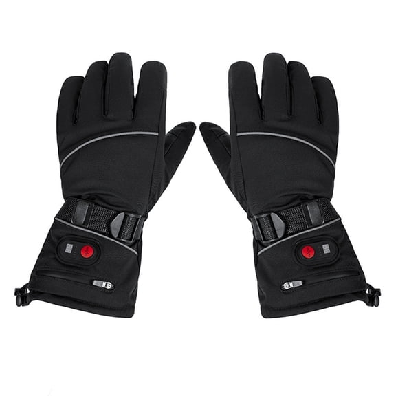 YAYUBA Heated Gloves for Men Women,USB Hand Warmer Motorcycle Heating Gloves,Electric Touchscreen Warm Gloves Windproof Winter Mittens with 3 Adjustable Temperature for Fishing Hiking Cycling
